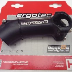 Ergotec Ahead-Vorbau High Charisma Alu Schwarz-matt 31,8 Mm 1 1/8" 90mm