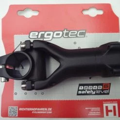 Ergotec Ahead-Vorbau Swell-R Eco Alu Schwarz-matt 31,8 Mm 1 1/8" 120mm